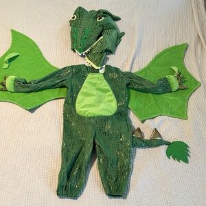 PB Kids Green Dragon Kids Costume